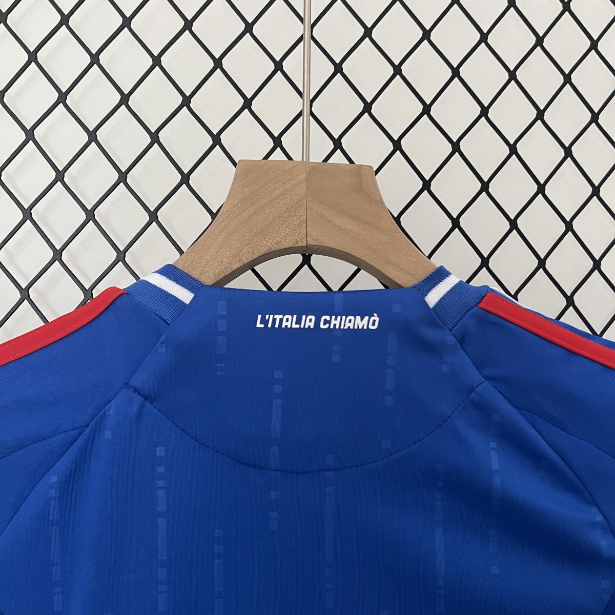 Kit Infantil Itália Titular 2024 - Adidas Lançamento