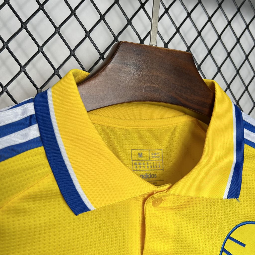 Leeds United Reserva 2024-25 Adidas Torcedor Masculina - Lançamento