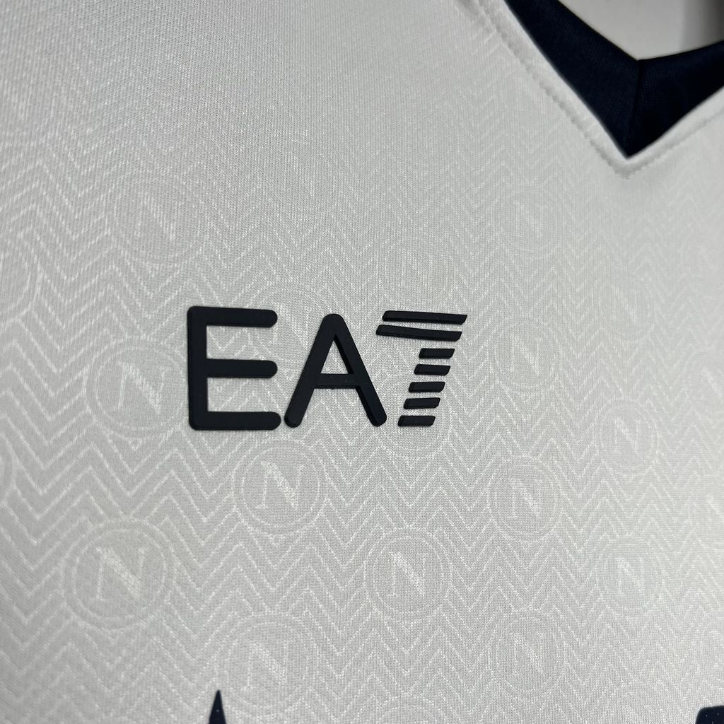Napoli Reserva 24/25 - EA7 Torcedor Masculina - Lançamento