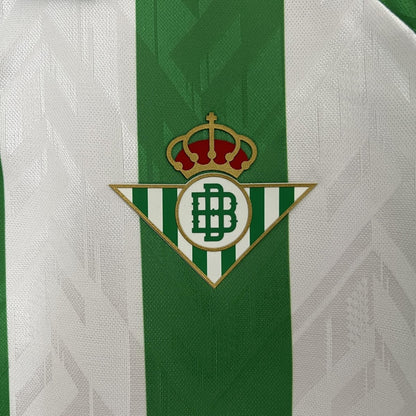 Real Betis Titular 24/25 - Hummel Torcedor Masculina - Lançamento