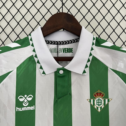 Real Betis Titular 24/25 - Hummel Torcedor Masculina - Lançamento
