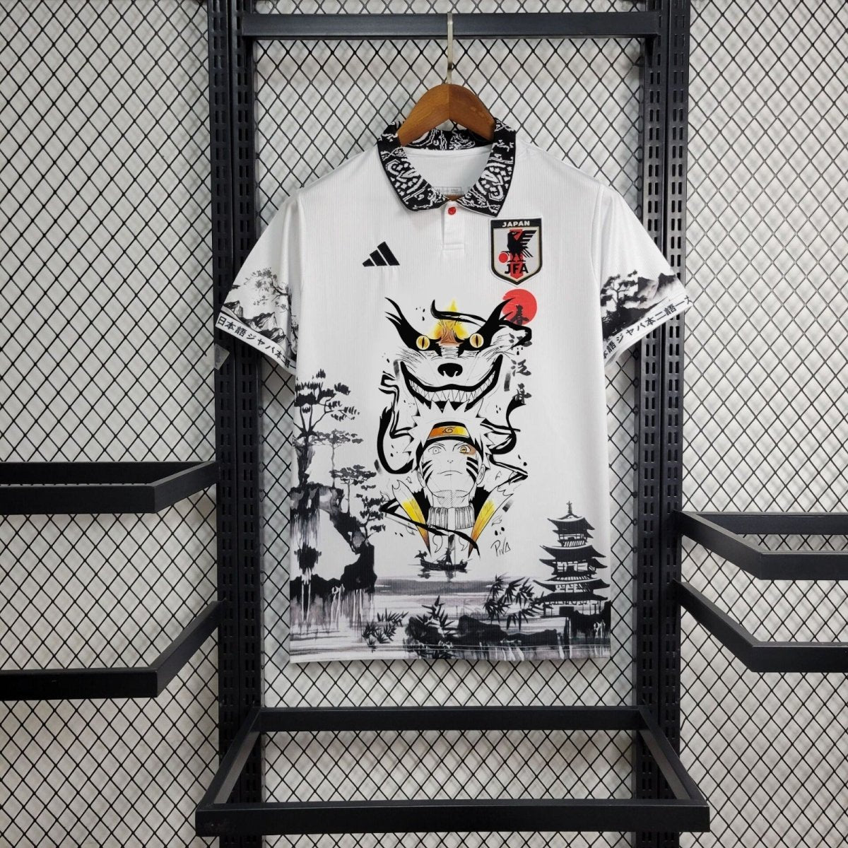 X Japan様オーダー Camisa Japão Edição Especial Kurama e Naruto 2024 - Versão