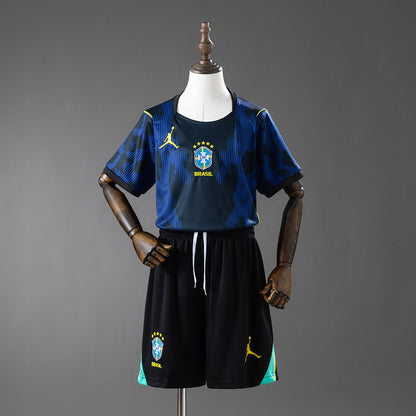 (Kit Infantil) Brasil Segundo Uniforme 2026 - Copa do Mundo