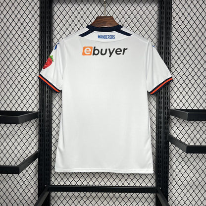 Bolton Wanderers Titular 2024-25 Macron Torcedor Masculina - Lançamento