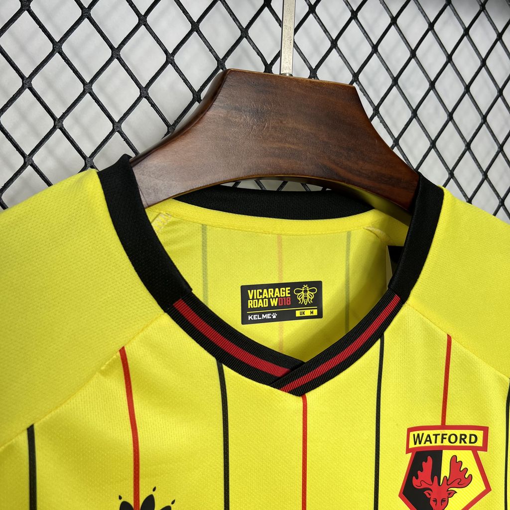 Watford Titular 24/25 - Kelme Torcedor Masculina - Lançamento