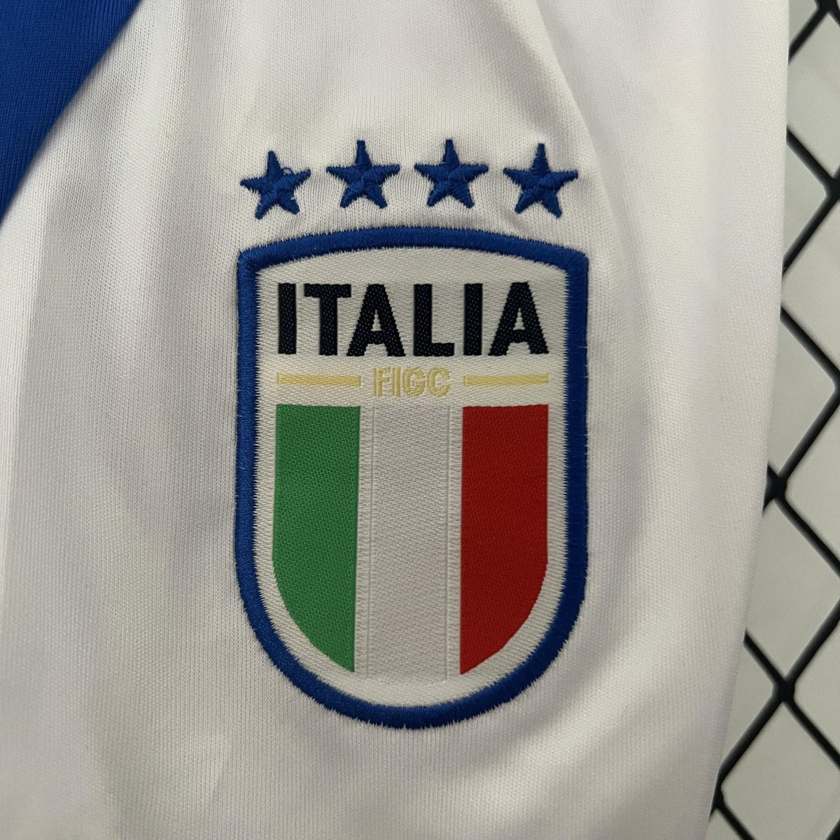 Kit Infantil Itália Titular 2024 - Adidas Lançamento