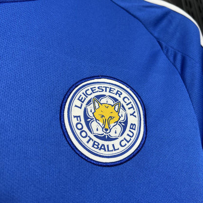 Leicester City Titular 24/25 - Adidas Torcedor Masculina - Lançamento