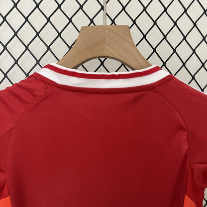 Kit Infantil Manchester United Titular 24/25 - Adidas Lançamento