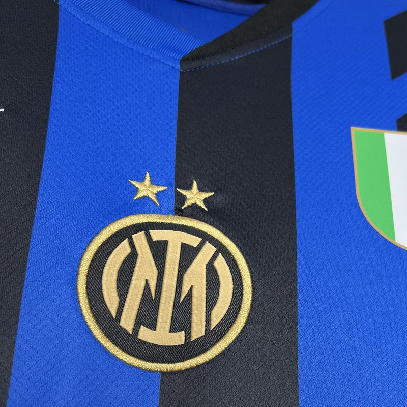 Camisa Inter de Milão Titular 24/25 - Nike Torcedor Masculina - Lançamento
