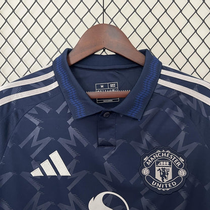 Manchester United Reserva 24/25 - Adidas Torcedor Masculina - Lançamento