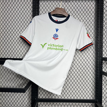 Bolton Wanderers Titular 2024-25 Macron Torcedor Masculina - Lançamento