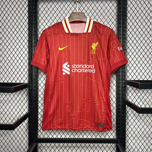 Liverpool Titular 24/25 - Nike Torcedor Masculina - Lançamento
