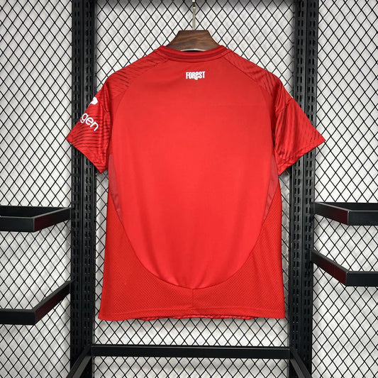 Nottingham Forest Titular 2024-25 Adidas Torcedor Masculina - Lançamento