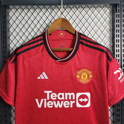 Camisa Manchester United Home 23/24 - Adidas Torcedor Masculina - Lançamento