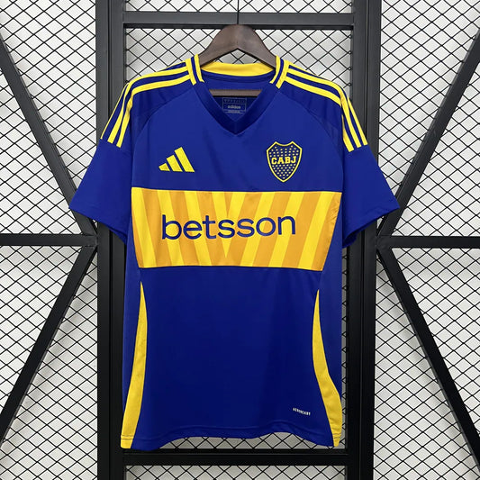 Camisa Boca Juniors Titular  24/25 - Adidas Torcedor Masculina - Azul