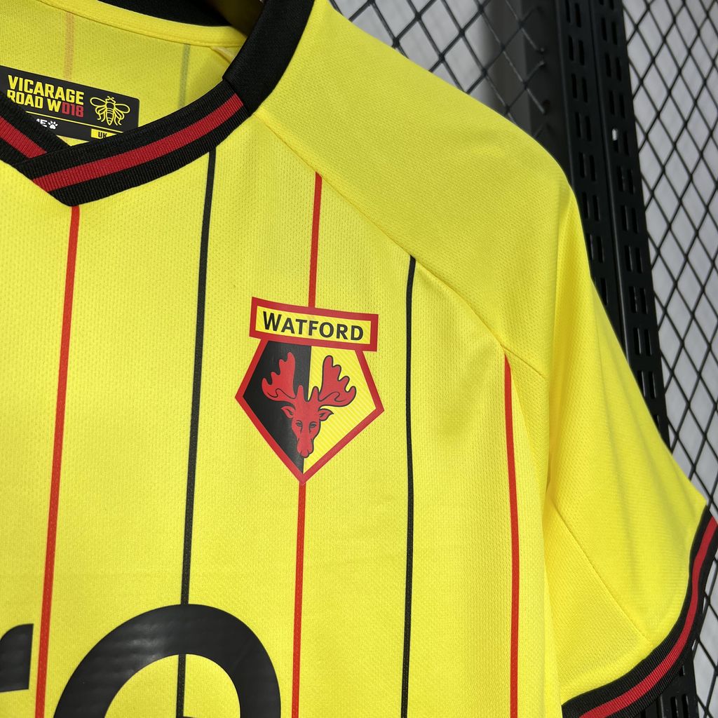 Watford Titular 24/25 - Kelme Torcedor Masculina - Lançamento
