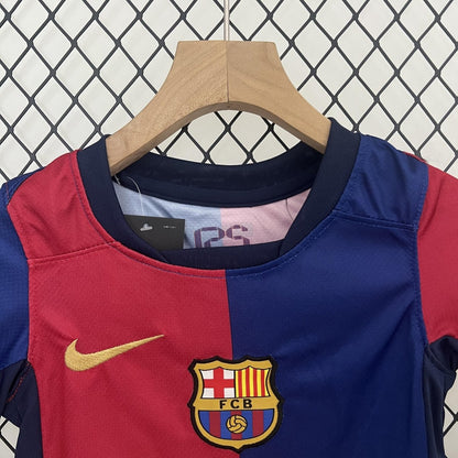Kit Infantil Barcelona Titular 24/25 - Nike Lançamento