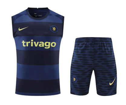 Kit Treino Chelsea Azul escuro 22-23