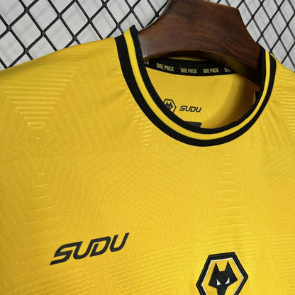 Wolverhampton Titular 2024-25 Sudu Torcedor Masculina - Lançamento