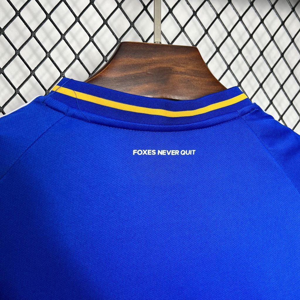 Leicester City Titular 24/25 - Adidas Torcedor Masculina - Lançamento