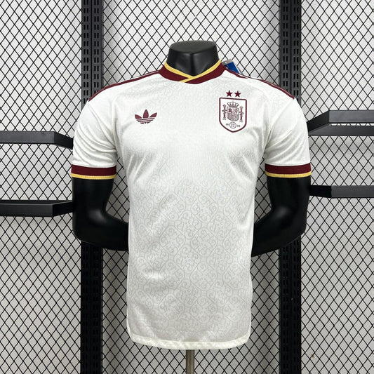 (Versão Jogador) Espanha 2 Estrelas Copa 2026 - Segundo Uniforme