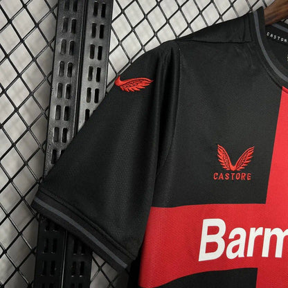 Bayer Leverkusen Titular 23/24 - Castore Torcedor Masculina