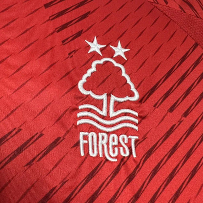 Nottingham Forest Titular 2024-25 Adidas Torcedor Masculina - Lançamento