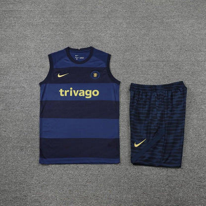 Kit Treino Chelsea Azul escuro 22-23