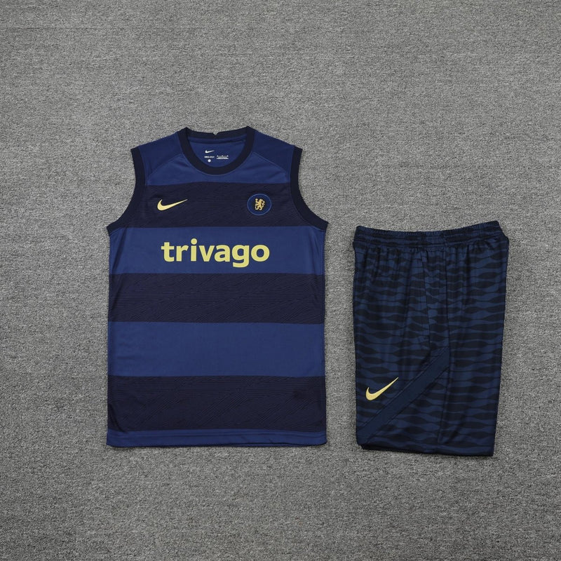 Kit Treino Chelsea Azul escuro 22-23