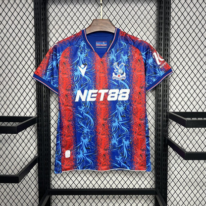 Crystal Palace Titular 2024-25 Macron Torcedor Masculina - Lançamento