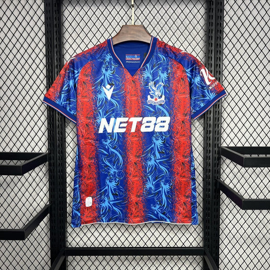 Crystal Palace Titular 2024-25 Macron Torcedor Masculina - Lançamento