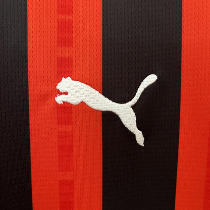 Camisa Milan Titular 24/25 - Puma Torcedor Masculina - Lançamento