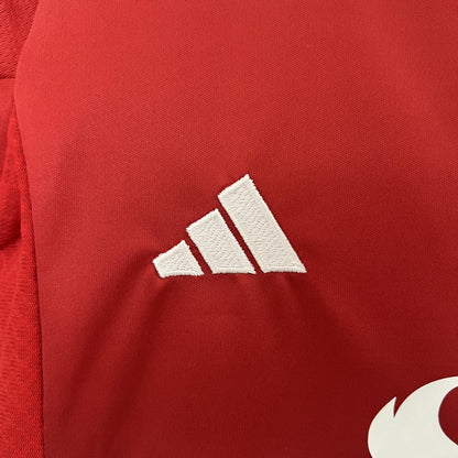 Kit Infantil Manchester United Titular 24/25 - Adidas Lançamento