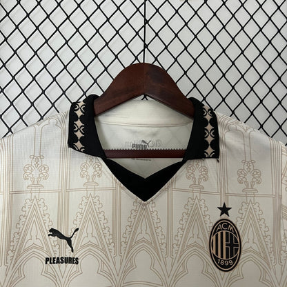 Milan 2024 off-white Puma x Pleasures Torcedor Masculina - Lançamento