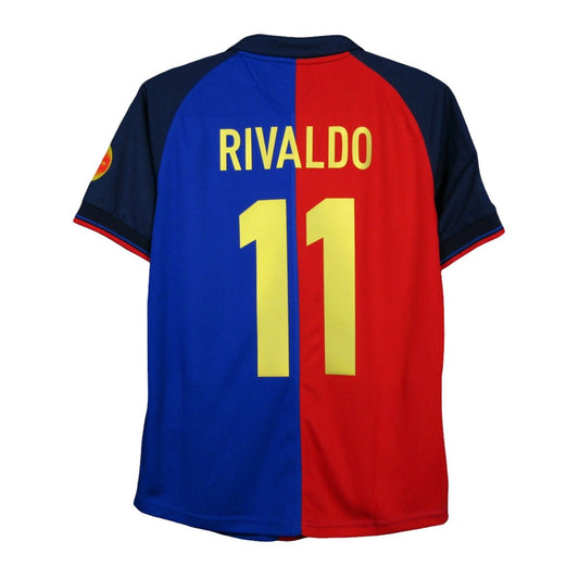 Barcelona Titular 100th Aniversário 99-2000 RIVALDO #11