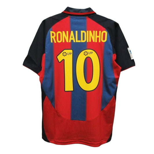 Barcelona Titular  03-04 Ronaldinho #10