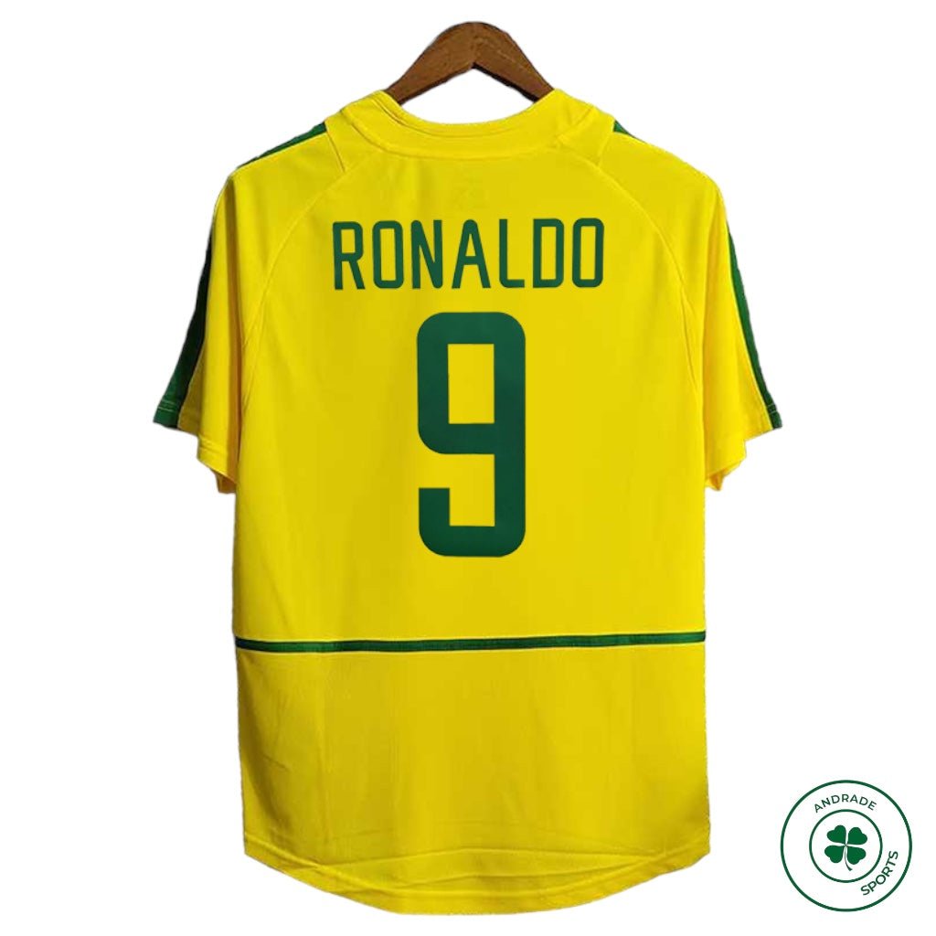 Brasil Titular 2002 Ronaldo #9