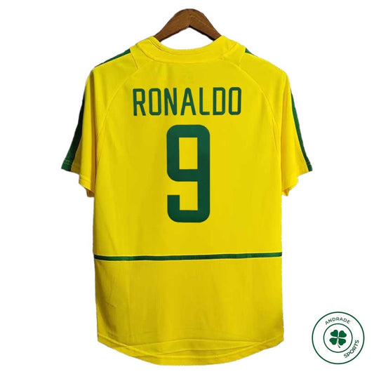 Brasil Titular 2002 Ronaldo #9