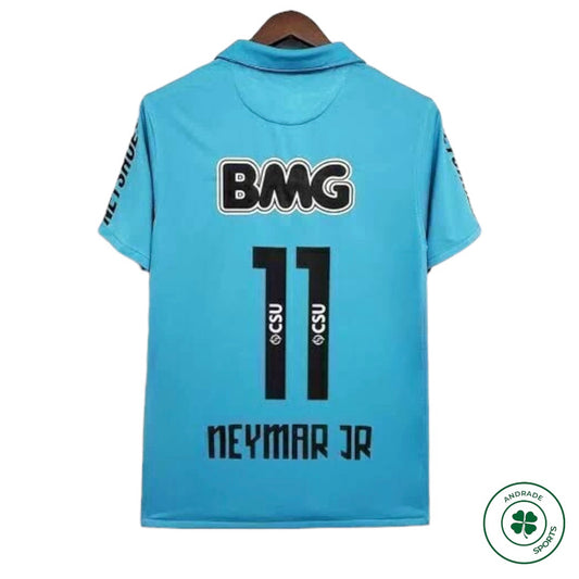 Neymar Prime Azul Celeste 12-13 Camisa #11