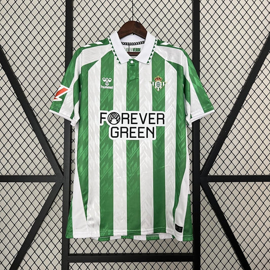 Real Betis Titular 24/25 - Hummel Torcedor Masculina - Lançamento