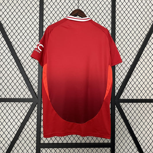 Manchester United Titular 24/25 - Adidas Torcedor Masculina - Lançamento