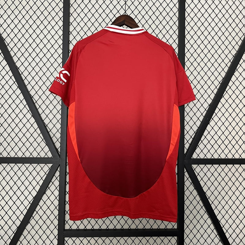 Manchester United Titular 24/25 - Adidas Torcedor Masculina - Lançamento