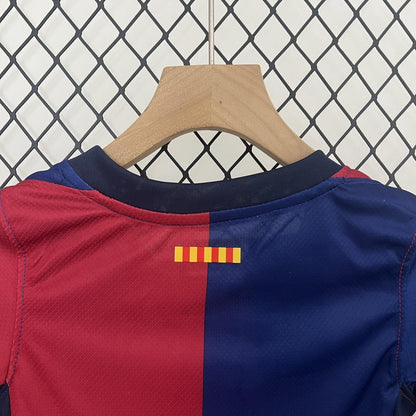 Kit Infantil Barcelona Titular 24/25 - Nike Lançamento