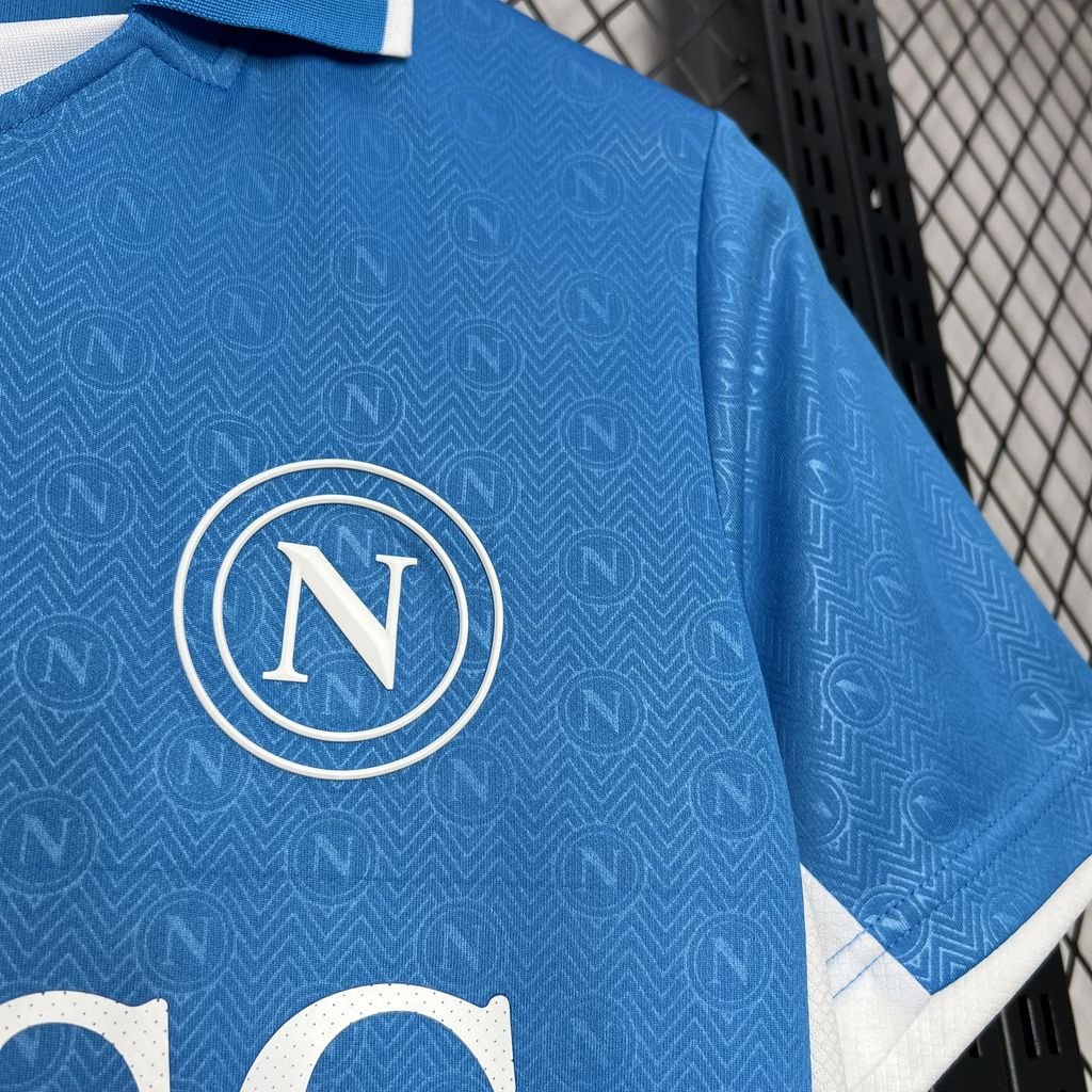 Napoli Titular 24/25 - EA7  Torcedor Masculina - Lançamento