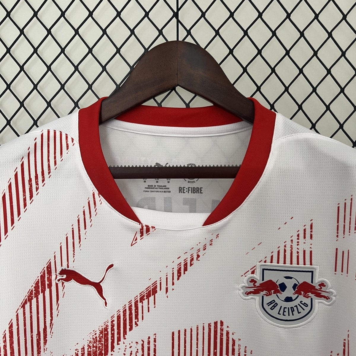 RB Leipzig Titular 24/25 - Puma Torcedor Masculina - Lançamento
