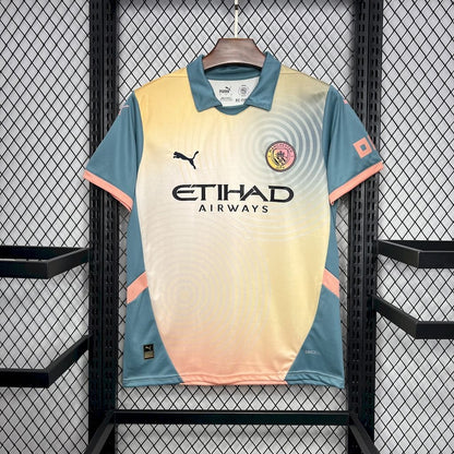 Manchester City Reserva 4rd 24/25 - Puma Torcedor Masculina - Lançamento