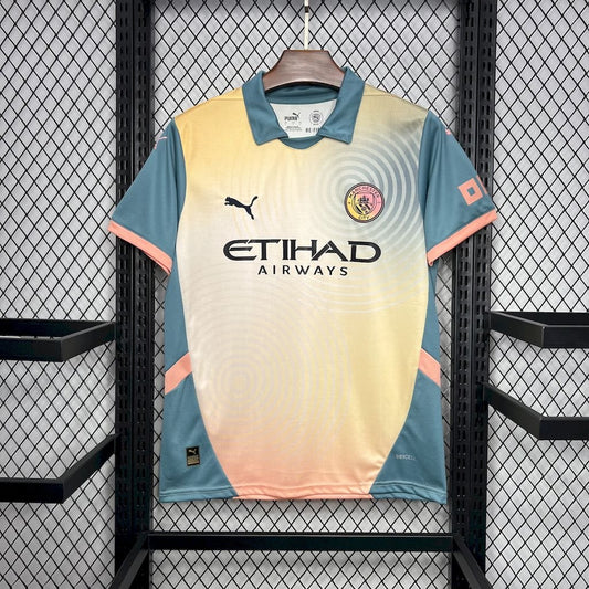 Manchester City Reserva 4rd 24/25 - Puma Torcedor Masculina - Lançamento