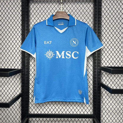 Napoli Titular 24/25 - EA7  Torcedor Masculina - Lançamento