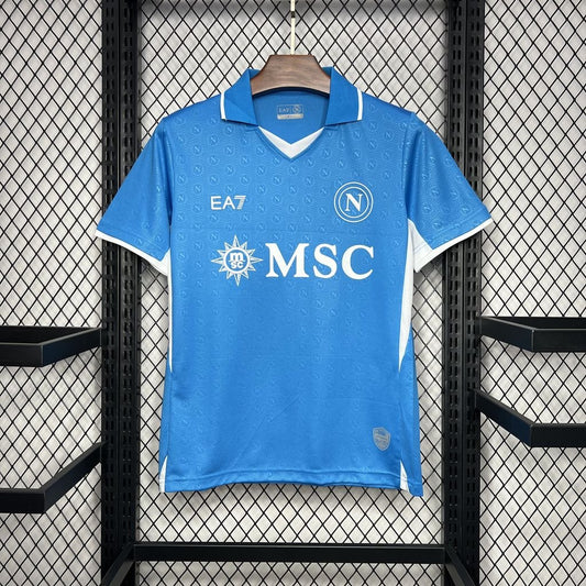 Napoli Titular 24/25 - EA7  Torcedor Masculina - Lançamento