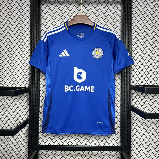 Leicester City Titular 24/25 - Adidas Torcedor Masculina - Lançamento